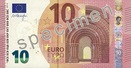 Bankovka 10 € série Europa (přední strana)