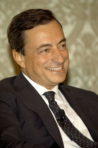 Mario Draghi - prezident ECB