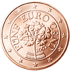 Rakousko, mince 5 centů