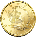 Kypr, mince 10 centů