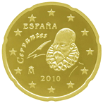 Španělsko, mince 20 centů