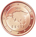 Estonsko, mince 2 centy