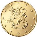 Finsko, mince 10 centů