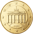 Německo, mince 10 centů