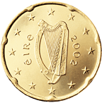 Irsko, mince 20 centů