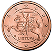 Litva, mince 1 cent