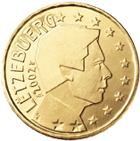 Lucembursko, mince 50 centů