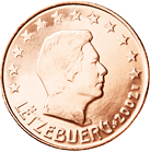 Lucembursko, mince 5 centů