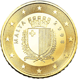 Malta, mince 50 centů