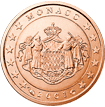 Monako, mince 1 cent